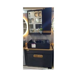 روشویی کابینتی بامبو مشکی